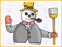 English fork Ӣă裺Frosty the snowman